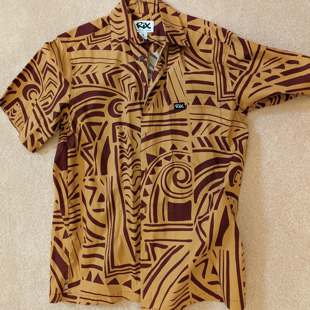Brand New Rix Aloha Shirt- Size small